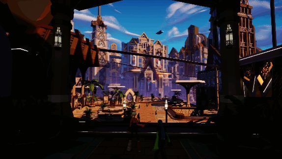 游戏城市场景图