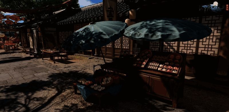 刀刀江湖街道小摊重构研发中画面