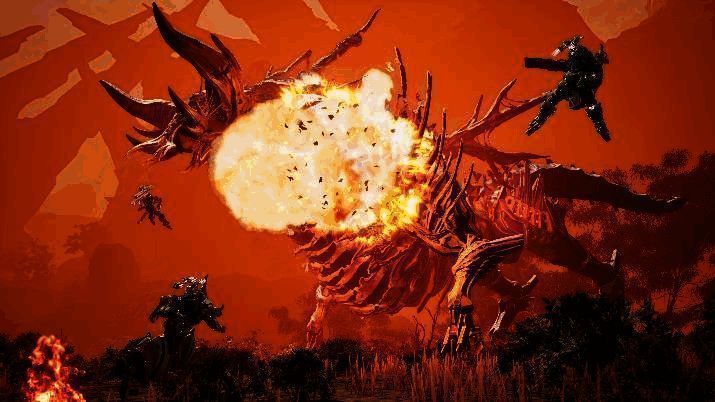 《机甲战魔神话之裔》多人游玩画面2