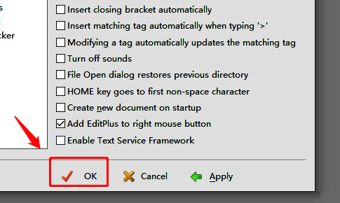 点击OK按钮界面图