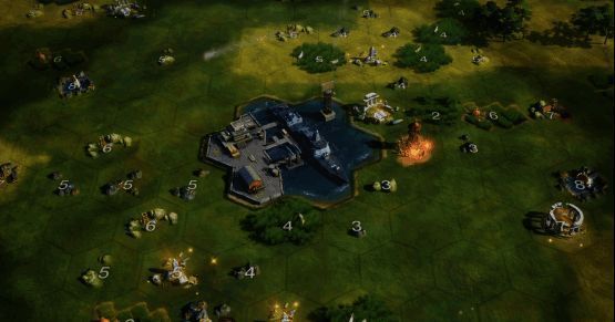 055大驱主题主城皮肤展示,气势恢宏