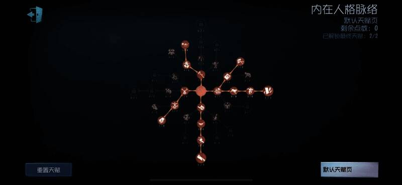 天赋推荐方案一:底牌+挽留+狂暴+追猎+通缉