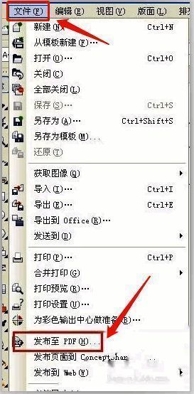 打印设置界面选择Adobe PDF虚拟打印机