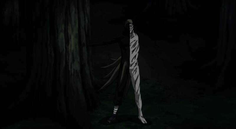 黑绝在战斗中施展技能的场景，背景是神秘黑暗氛围