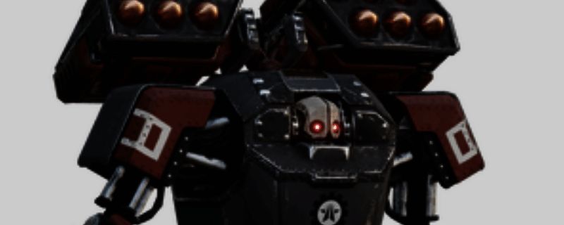 火箭蹂躏者发射火箭弹幕的瞬间画面，背景可见爆炸特效与飞溅的弹片