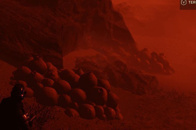 游戏中显示目标植物所在的星球地图界面