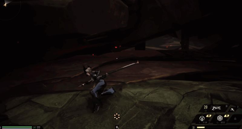 白色獠牙双刀展示图,体现高速战斗风格