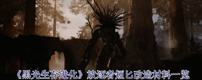 《黑光生存进化》游戏封面风格黑暗神秘,展现生存与进化的主题