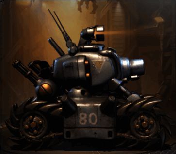 合金弹头经典坦克造型亮相，火力全开