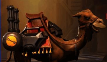 骆驼战车搭载重机枪，霸气十足