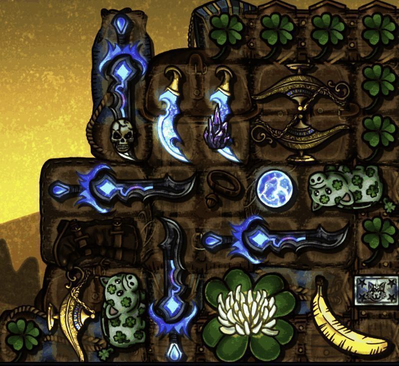 游侠战斗场景截图,展示了多武器协同作战的视觉效果