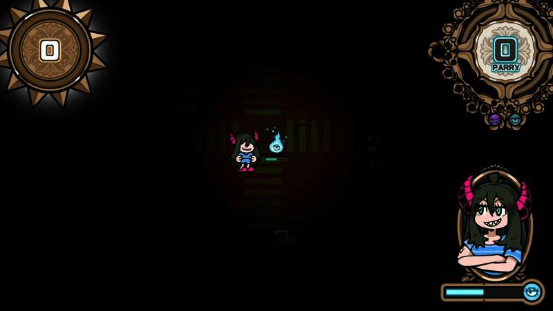 游戏战斗场景,角色释放全屏清怪大招特效