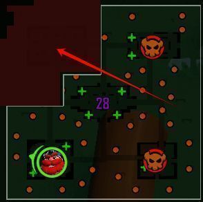 地图塌陷动态效果展示,部分区域逐渐消失