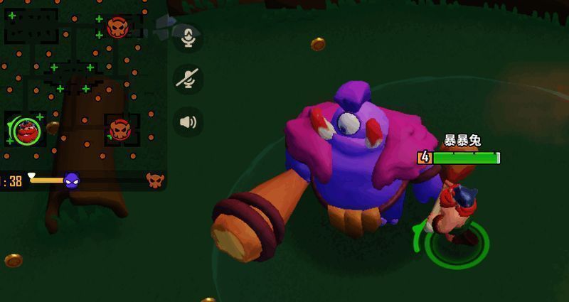 多名角色在地图角落激战,火花四溅