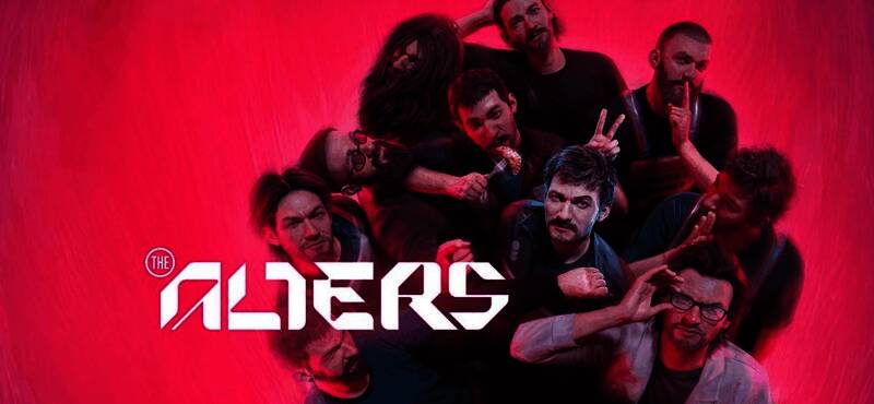 《多重人生》宣传图,太空背景下的角色形象