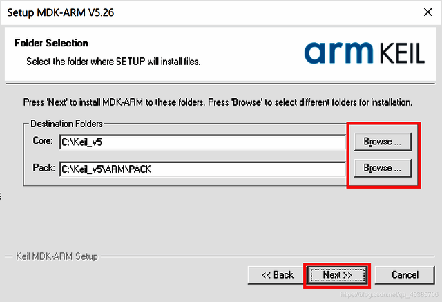 安装路径设置界面，可自定义安装目录