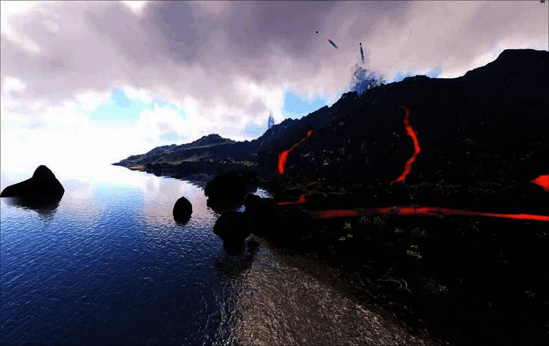 野牛在高原上奔跑，展现其威猛姿态