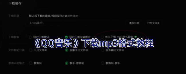 QQ音乐歌曲详情页面截图，界面清晰展示歌曲信息及下载按钮