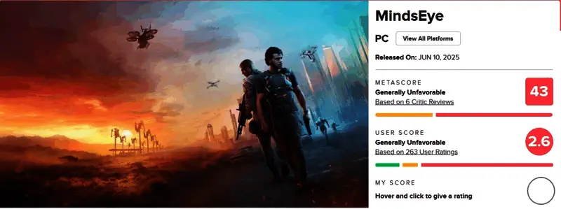 游戏《心之眼》封面艺术图,画面呈现神秘风格的双眼与抽象图形交织