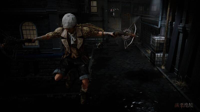 《战栗绝境》多人混战画面,场面宏大