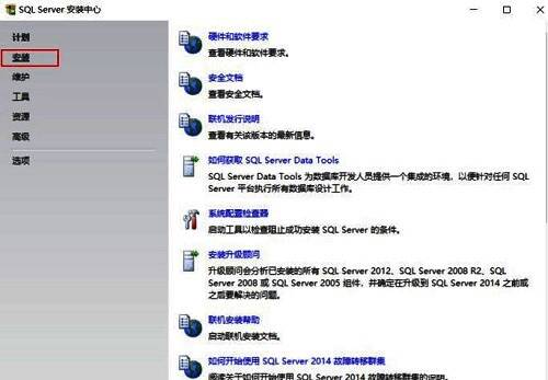 安装类型选择界面