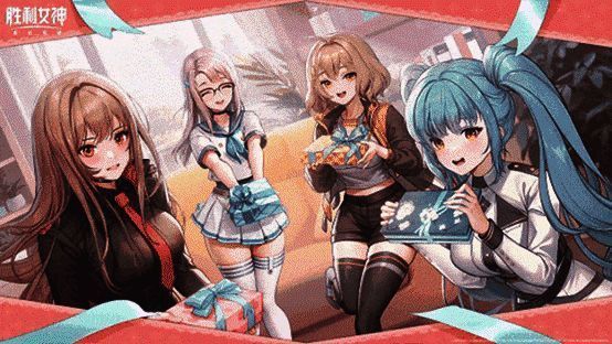 妮姬角色动态立绘展示，展现战斗动作与特效