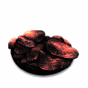 肉饲料配方界面展示,界面中显示多种肉类相关材料