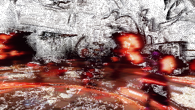 玩家与巨型BOSS海姆达尔激烈对抗场景