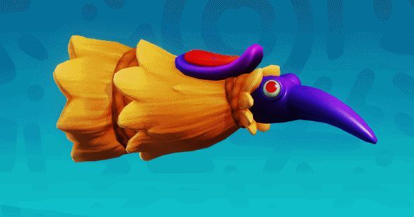 烈焰亚龙喷吐火焰，角色骑乘于上空投掷武器