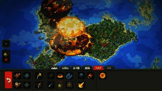 《世界盒子》生物刷新示意图，显示刷新逻辑与地理分布关系