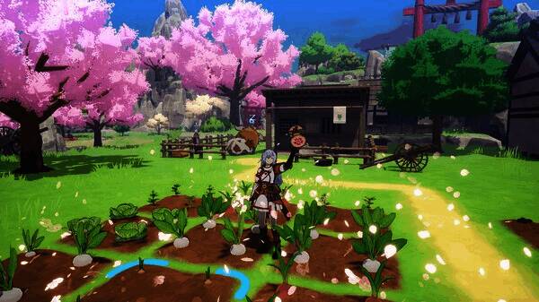 符文工房 龙之天地游戏截图,展示东方奇幻风格世界