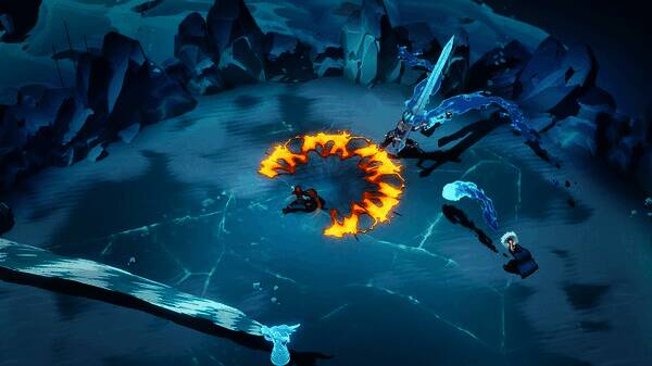 传说法师2魔法战斗场景,展现绚丽法术组合特效