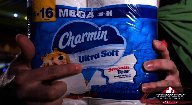 网络热传的‘厕纸挑衅’表情包合集，包含多个二次创作版本