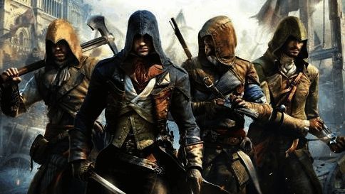 活动页面中展示刺客信条大革命领取按钮高亮提示