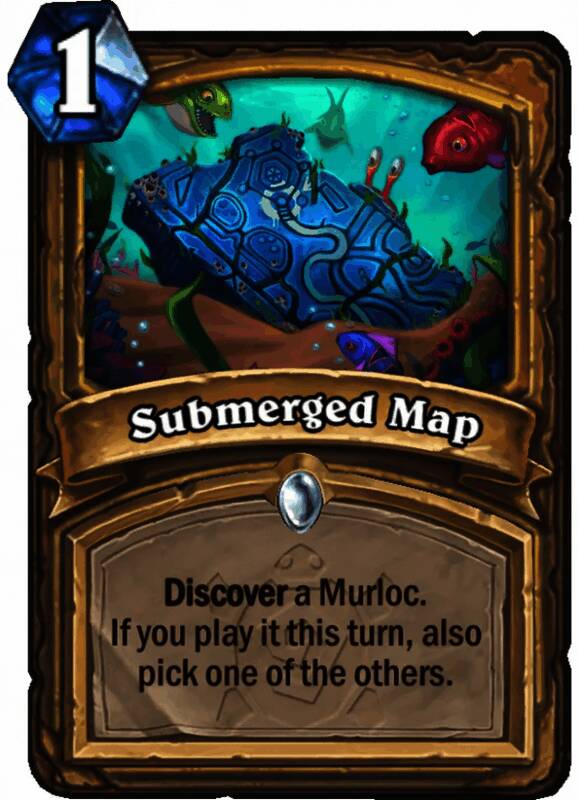 沉没地图卡牌画面展示三张隐藏在海底的宝物卡片供玩家选择