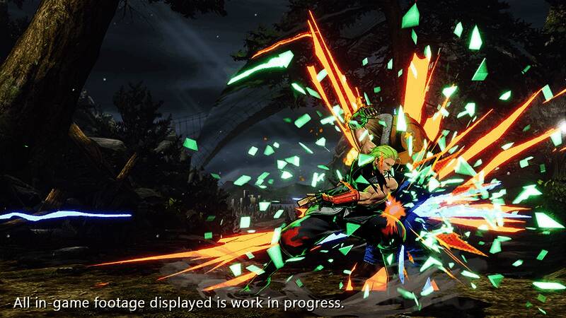 安迪施展连招动作,展现高超忍术