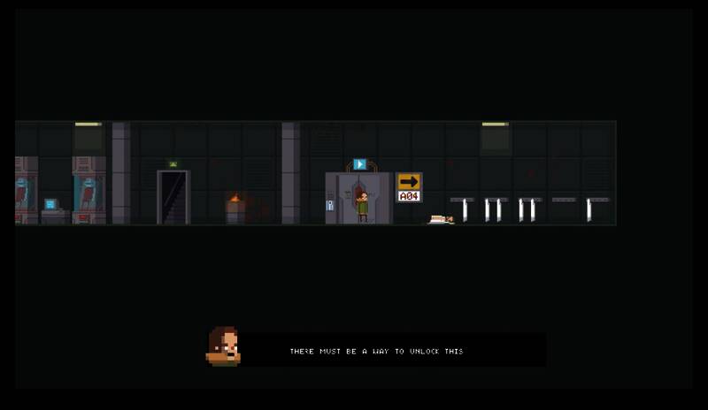 《悖论灵魂》角色手持武器，在黑暗风格关卡中穿梭战斗的画面