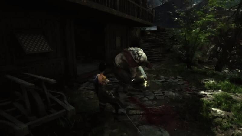 战斗场景特写,敌人被击中瞬间特效华丽,打击感强烈