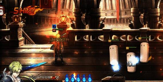 克劳乌进入灵魂燃烧状态,全身散发炽热光芒,准备释放致命一击