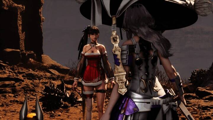 《剑星》与《妮姬》联动角色立绘展示