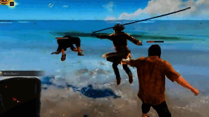 《如龙8外传》钩锁功能使用画面