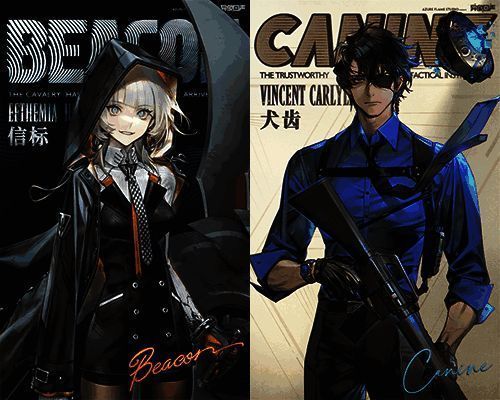 《异象回声》中精美的角色立绘