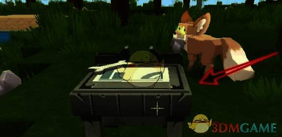 放置工匠台并打开制作界面的游戏画面