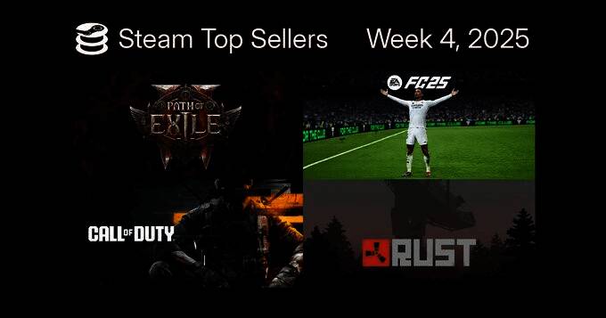 Steam 2025 年最新一周游戏销量排行榜相关图片 1