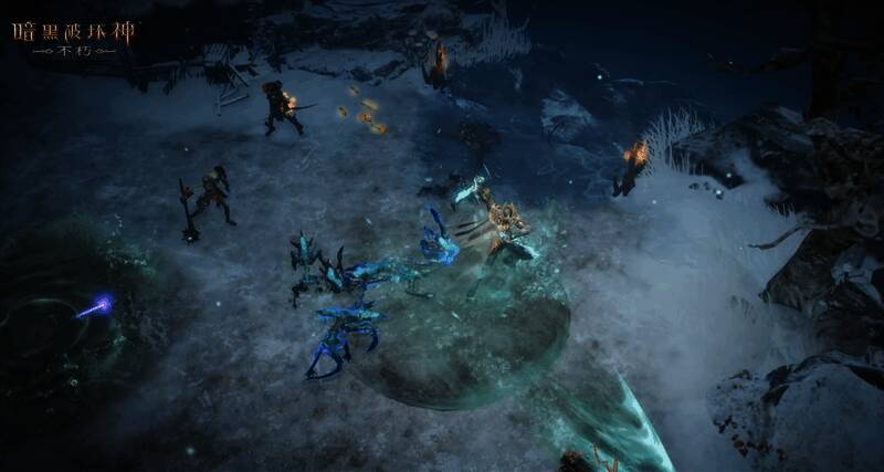 雾刃与精英怪战斗图