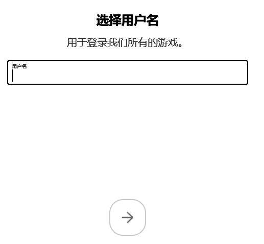 PBE美测服注册输入出生日期和用户名界面图