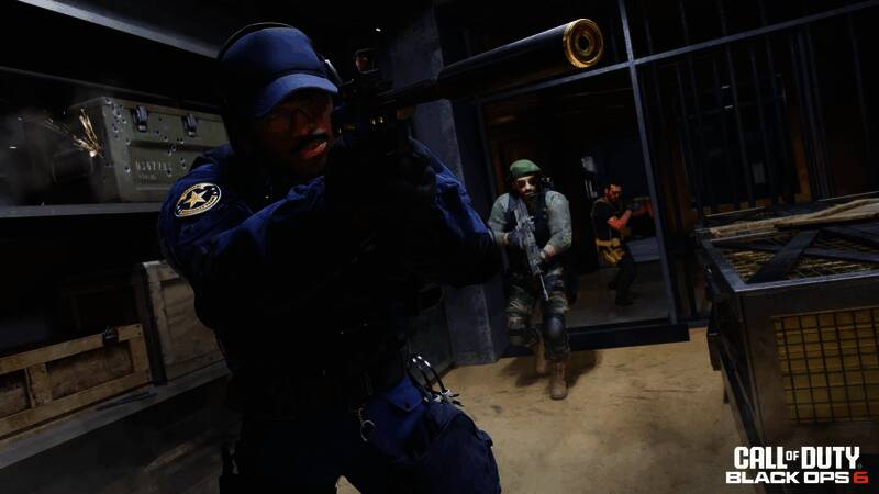 《使命召唤:黑色行动6》和《战区》相关游戏画面