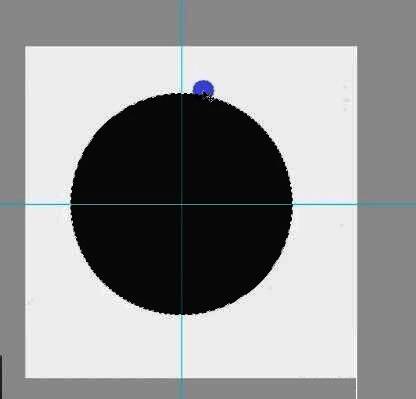 填充深色圆形示例