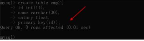 创建复合主键示例图