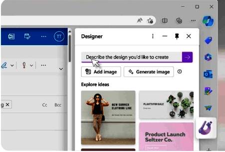 Edge浏览器正常浏览网页界面图片